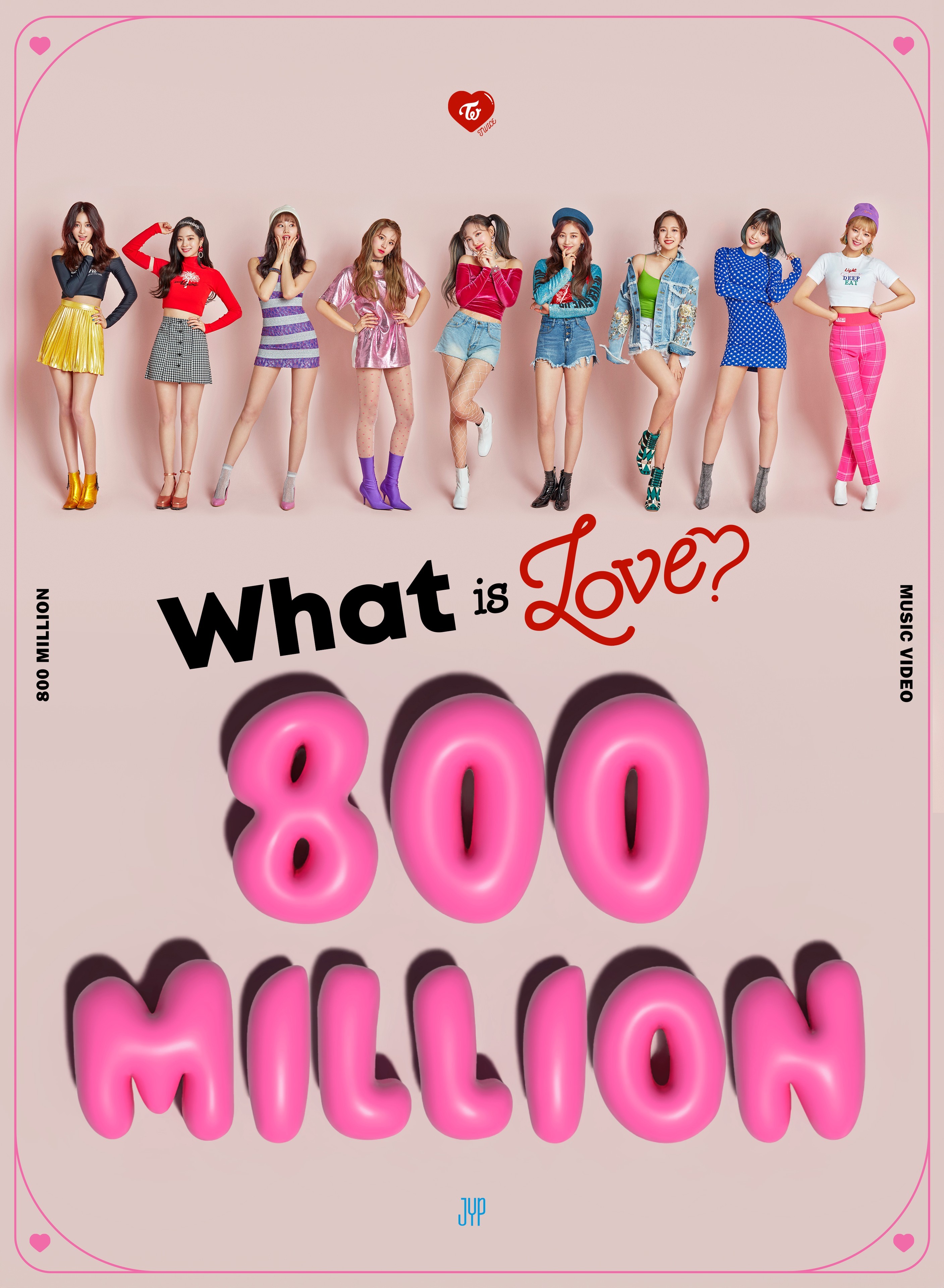 TWICE, First 800 Million Views MV…’What Is Love’, Popular for 7 Years