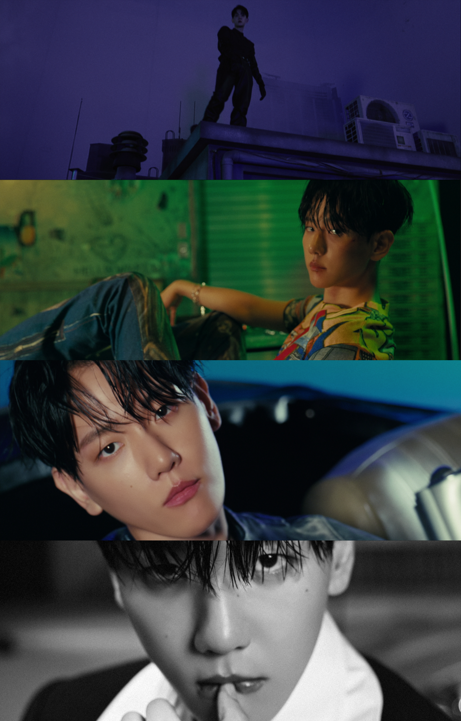 “Action, Drama, Noir”…Baekhyun, a Different Transformation (Film)