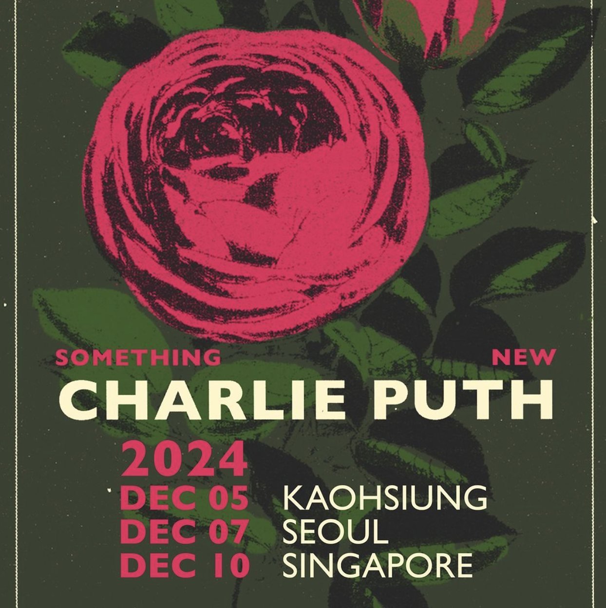 Charlie Puth, Korea Concert Confirmed… “Performing at Gocheok Sky Dome on December 7”