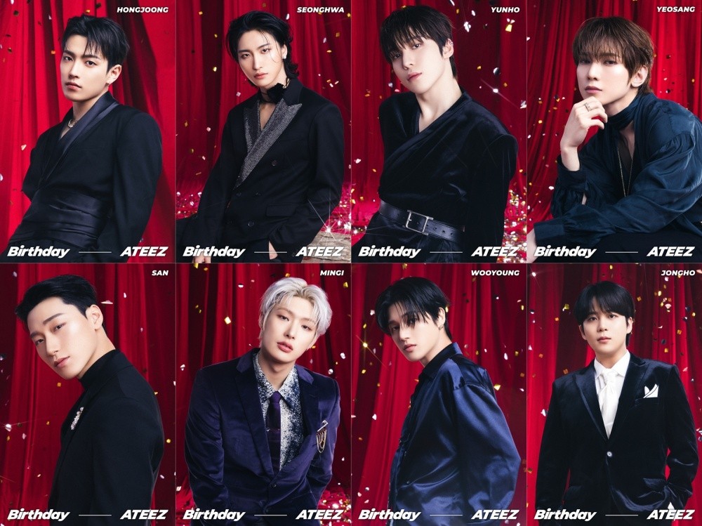 ATEEZ, Flawless Visuals… Concept Photo for Japan ‘Birthday’