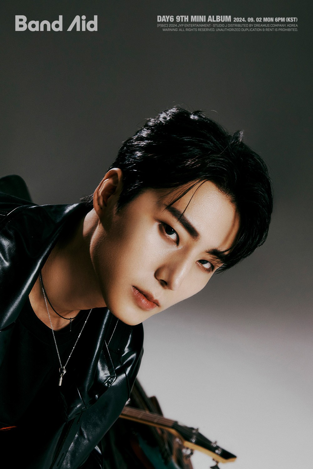 DAY6’s Young K, Intense Rock Star… ‘Band-Aid,’ Concept Photo