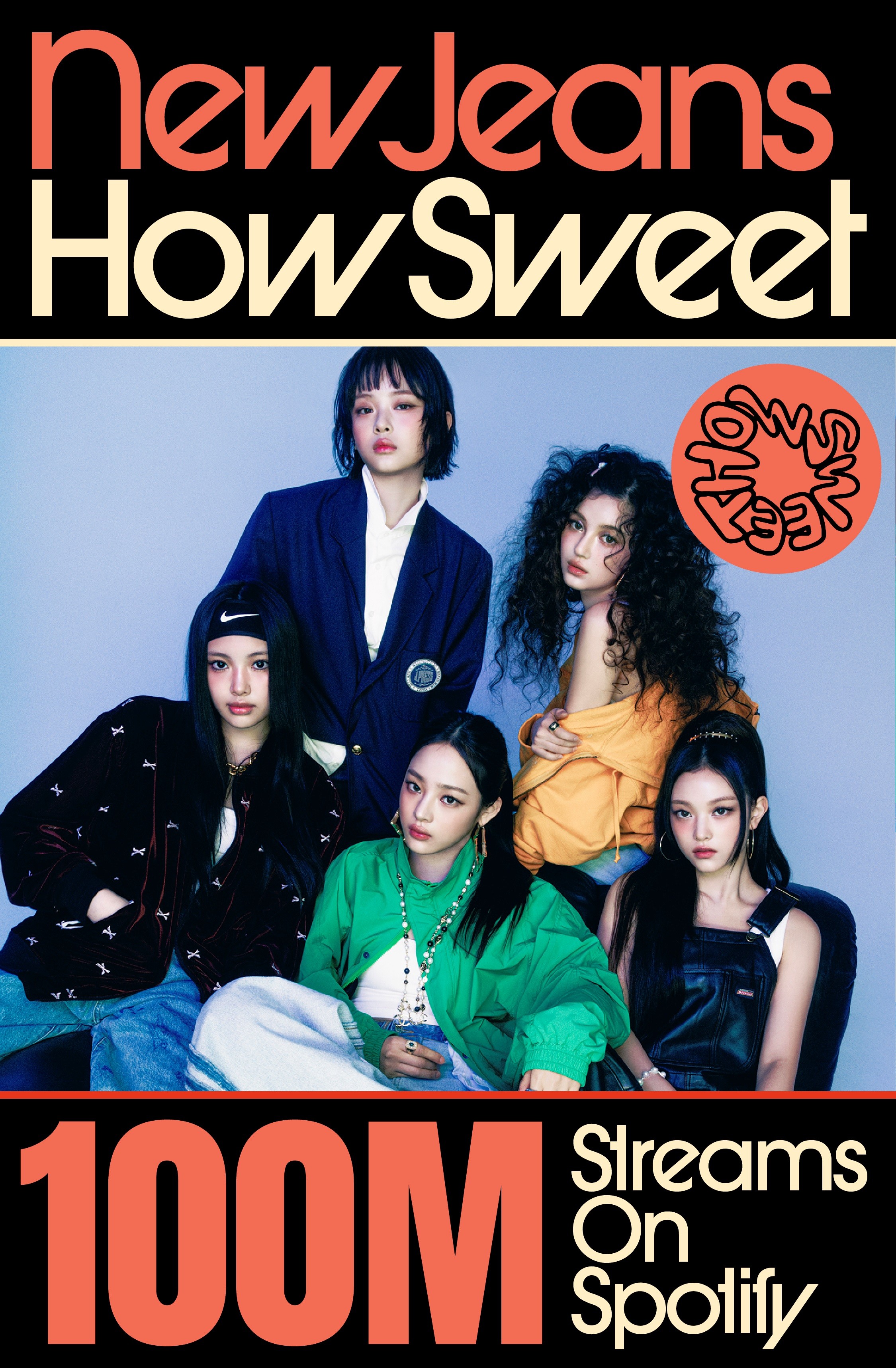 NewJeans, Spotify Record… ‘How Sweet’, Surpasses 100 Million Streams