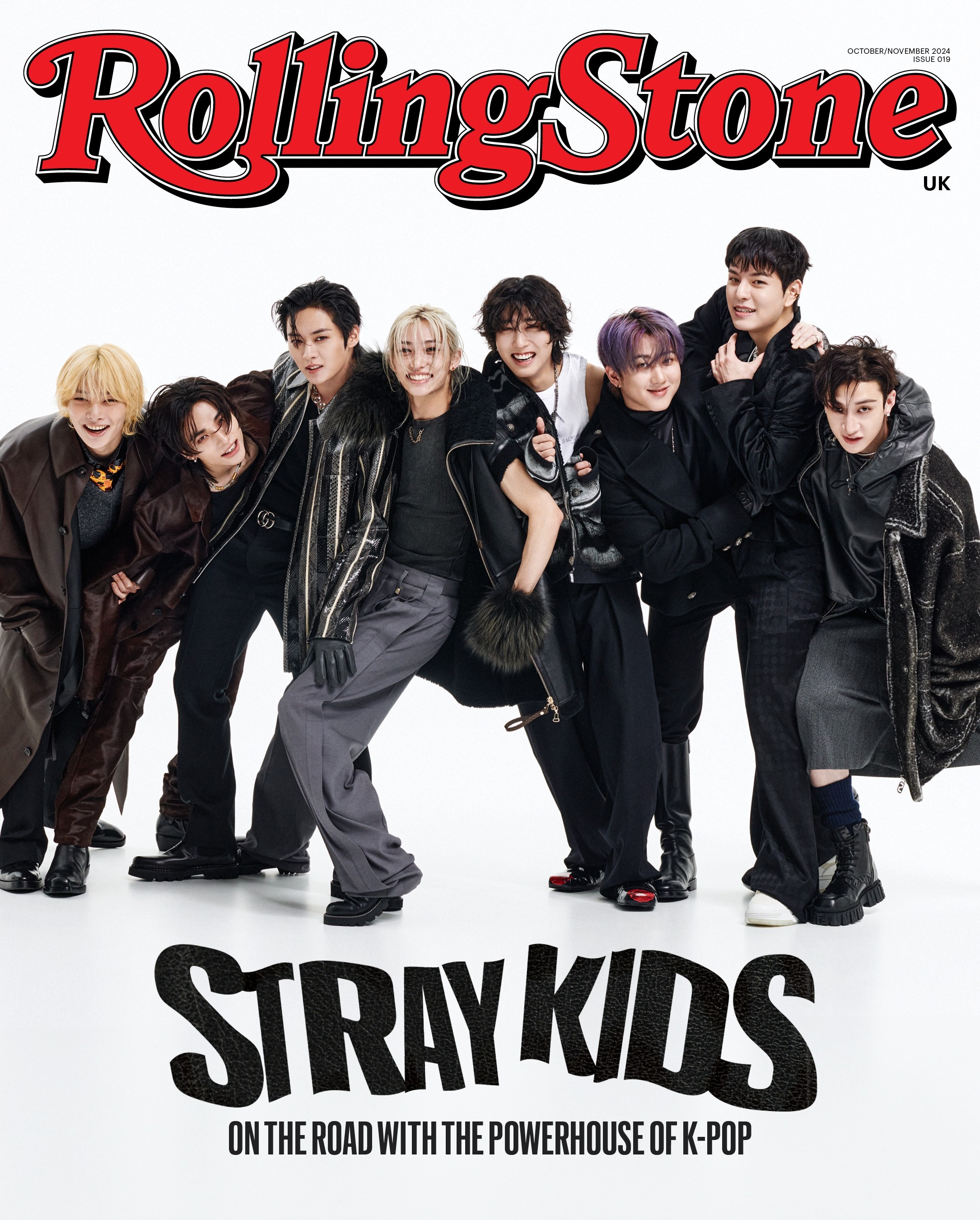 Stray Kids, Decorate the Cover of Rolling Stone UK…First K-pop Group, Hexagon Global Stars