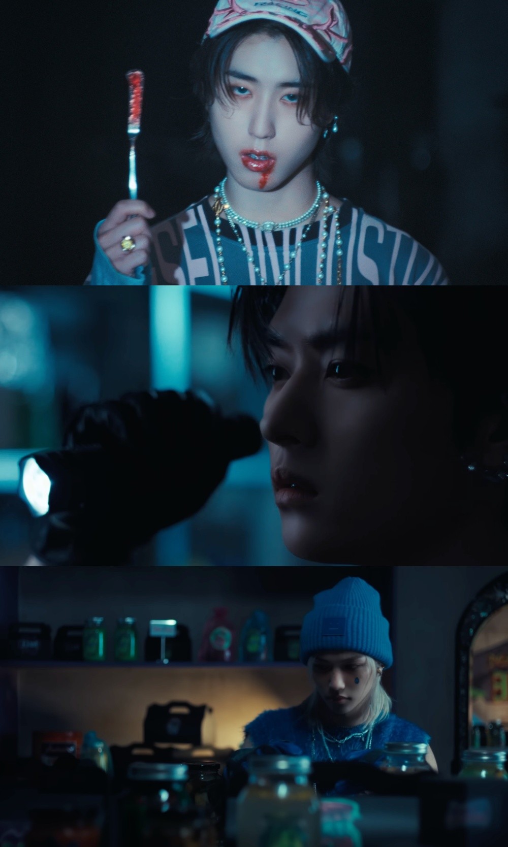 SKZ, New Album Track MV Teaser…”Jam, Pleasant Horror Story”