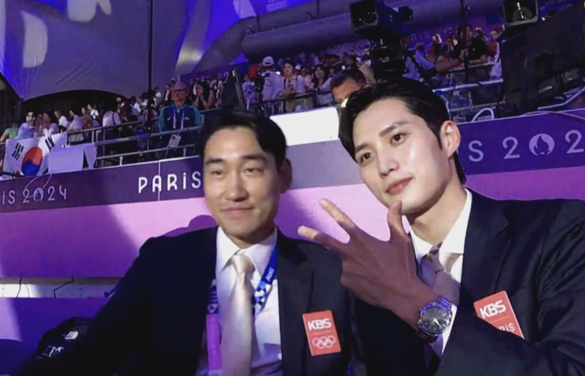 Kim Jung-hwan and Kim Jun-ho Receive Praise for Fencing Commentary… “Enhanced the Thrill of the Olympic Three-Peat Victory”