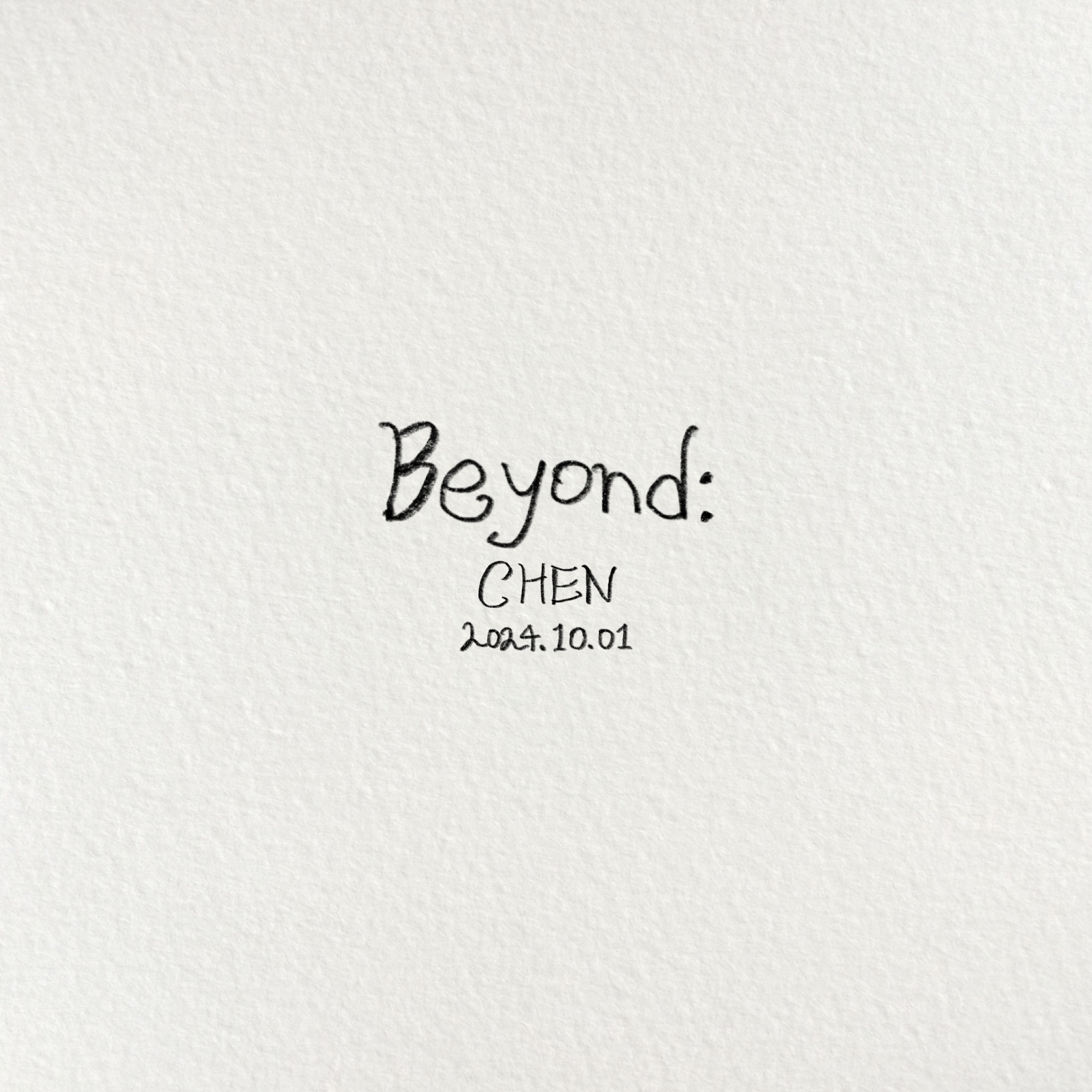 Chen Teases New Digital Single ‘Beyond:’ – Sincere Message to Fans