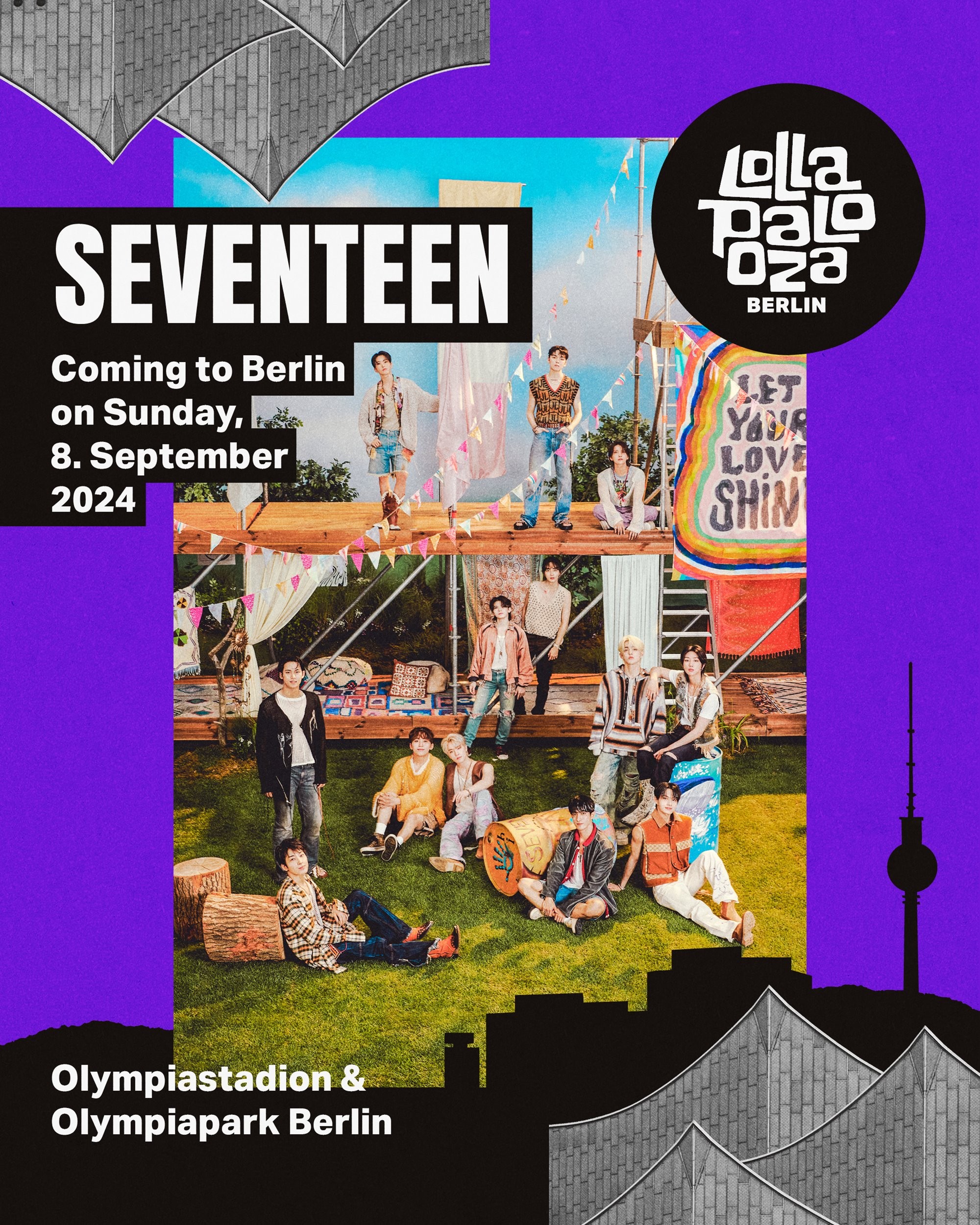 SEVENTEEN, Overwhelming Performance Foreseen… Ready for ‘Lollapalooza Berlin’