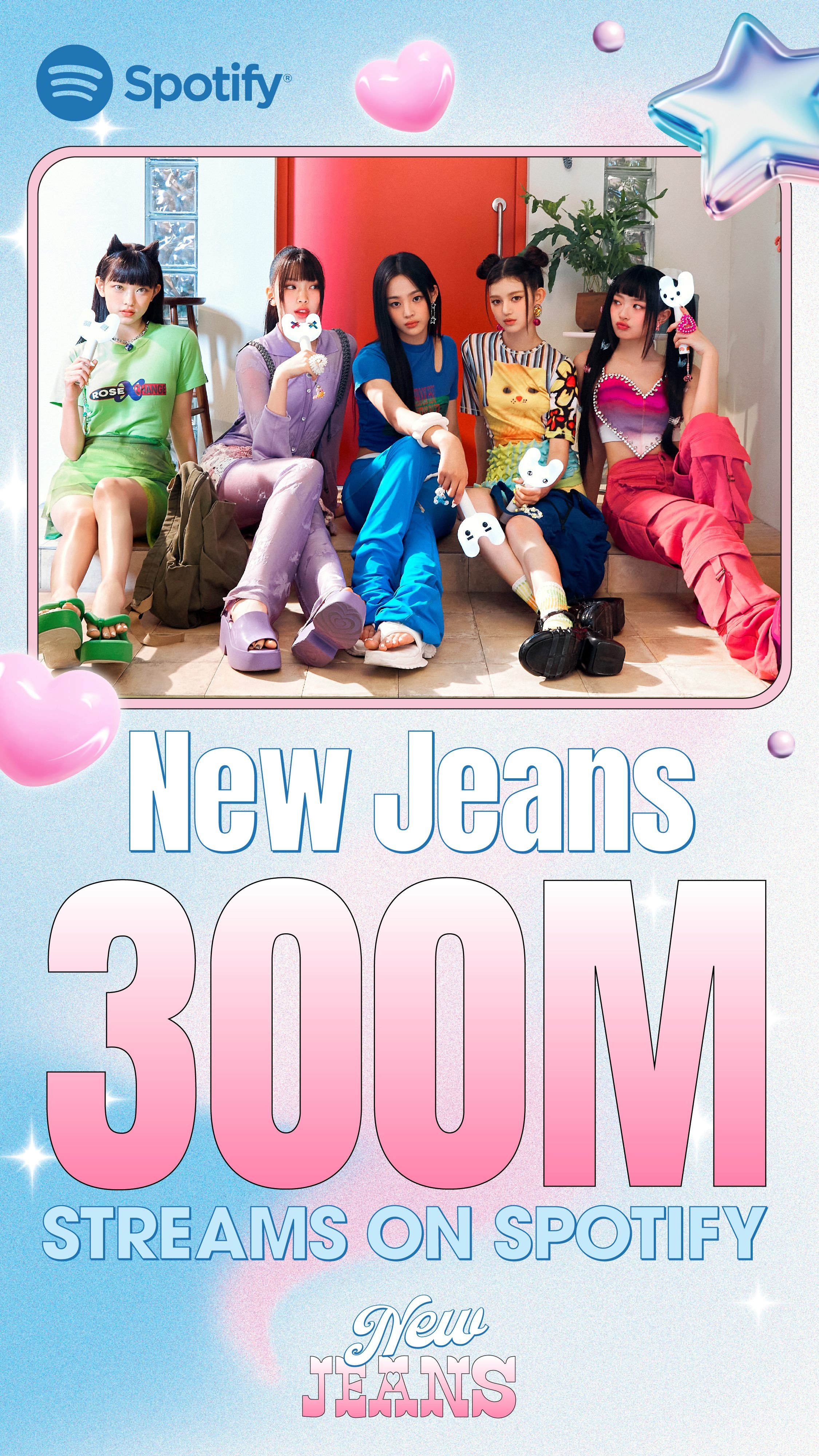 NewJeans, Powerful Music Power…’NewJeans’ Achieves 300 Million Streams