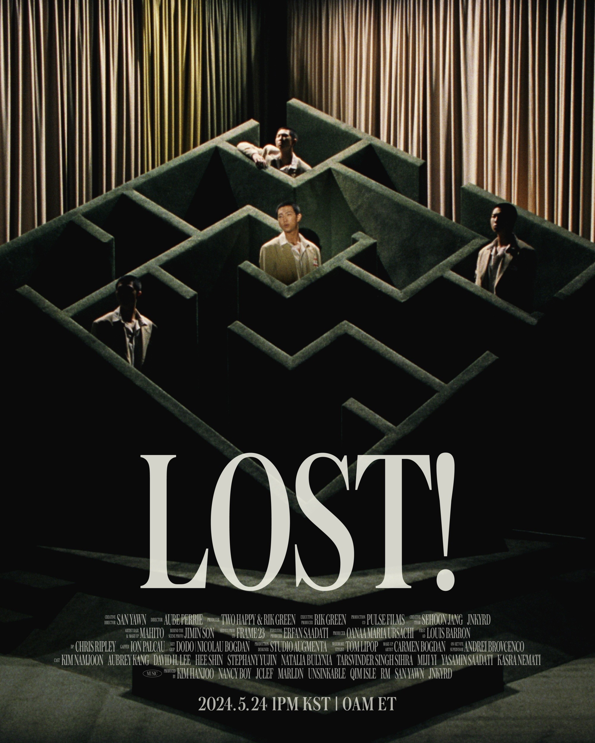 The music video ‘LOST!’ that swept the world… RM honored with two awards at the UK awards