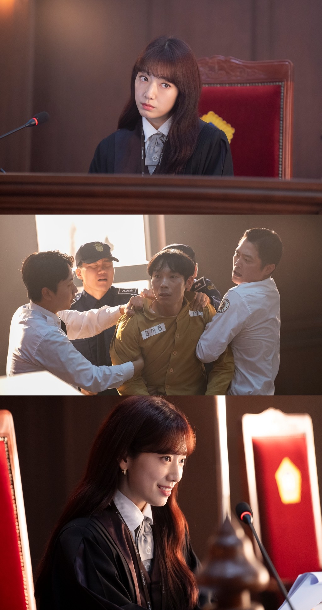 “Sinner Running Amok and Then Smiling?… Park Shin-hye’s Meaningful Smile (The Devil Judge)”