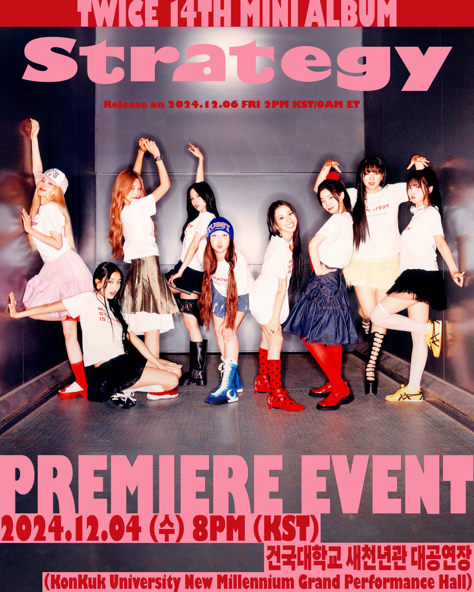 TWICE, Comeback Commemoration Event…’Strategy’, Event Held