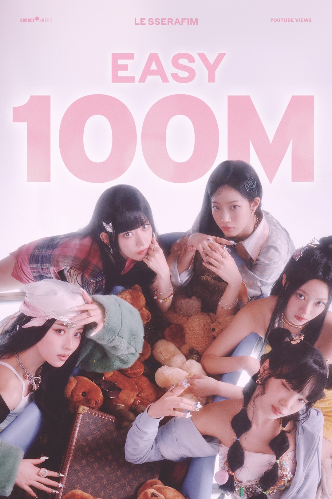 LE SSERAFIM Surpasses 100 Million Views Again… “Eve” MV, 7th Major Milestone