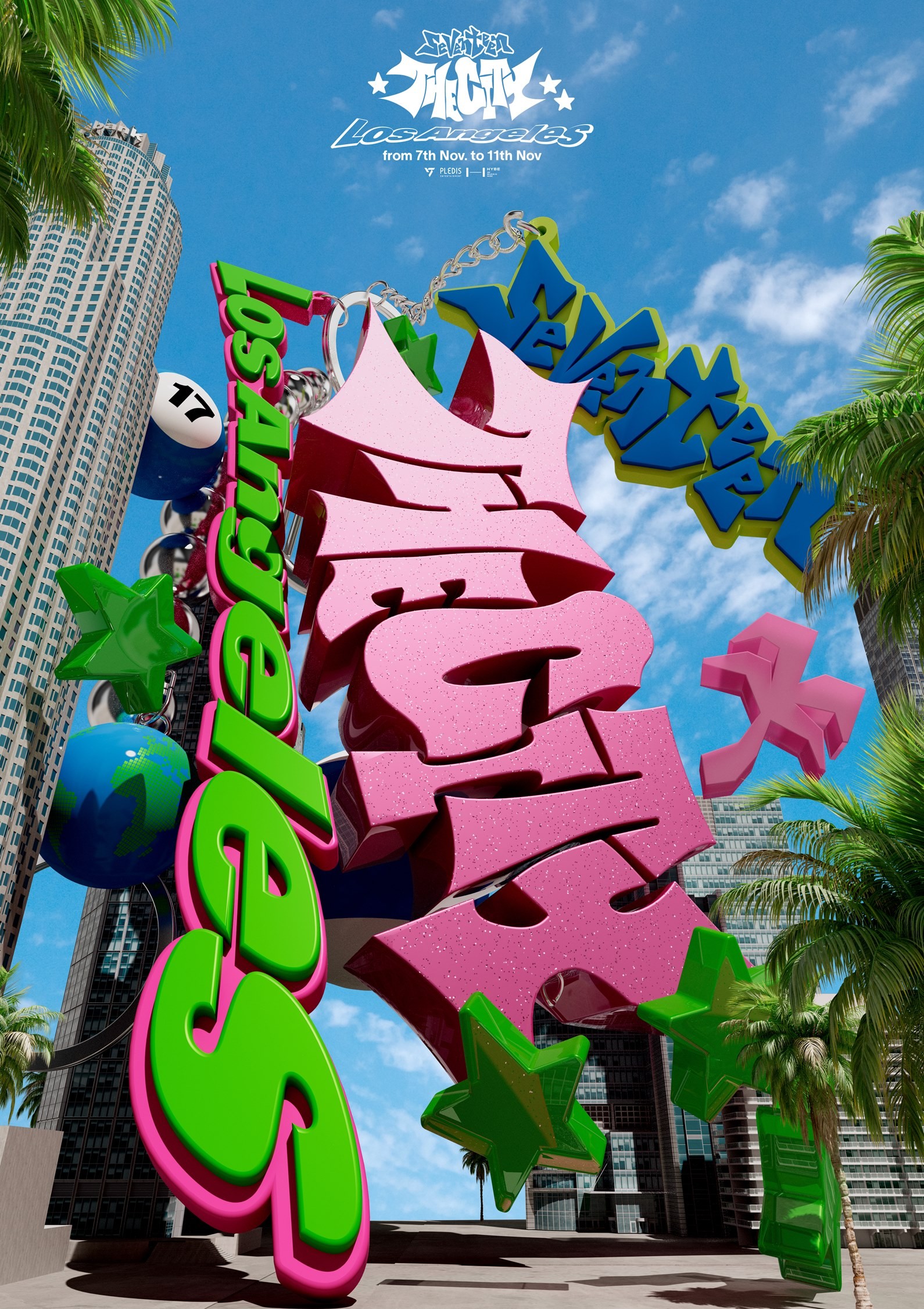 SEVENTEEN The City, Expanding into the US… “Coloring Downtown LA with CARATs”
