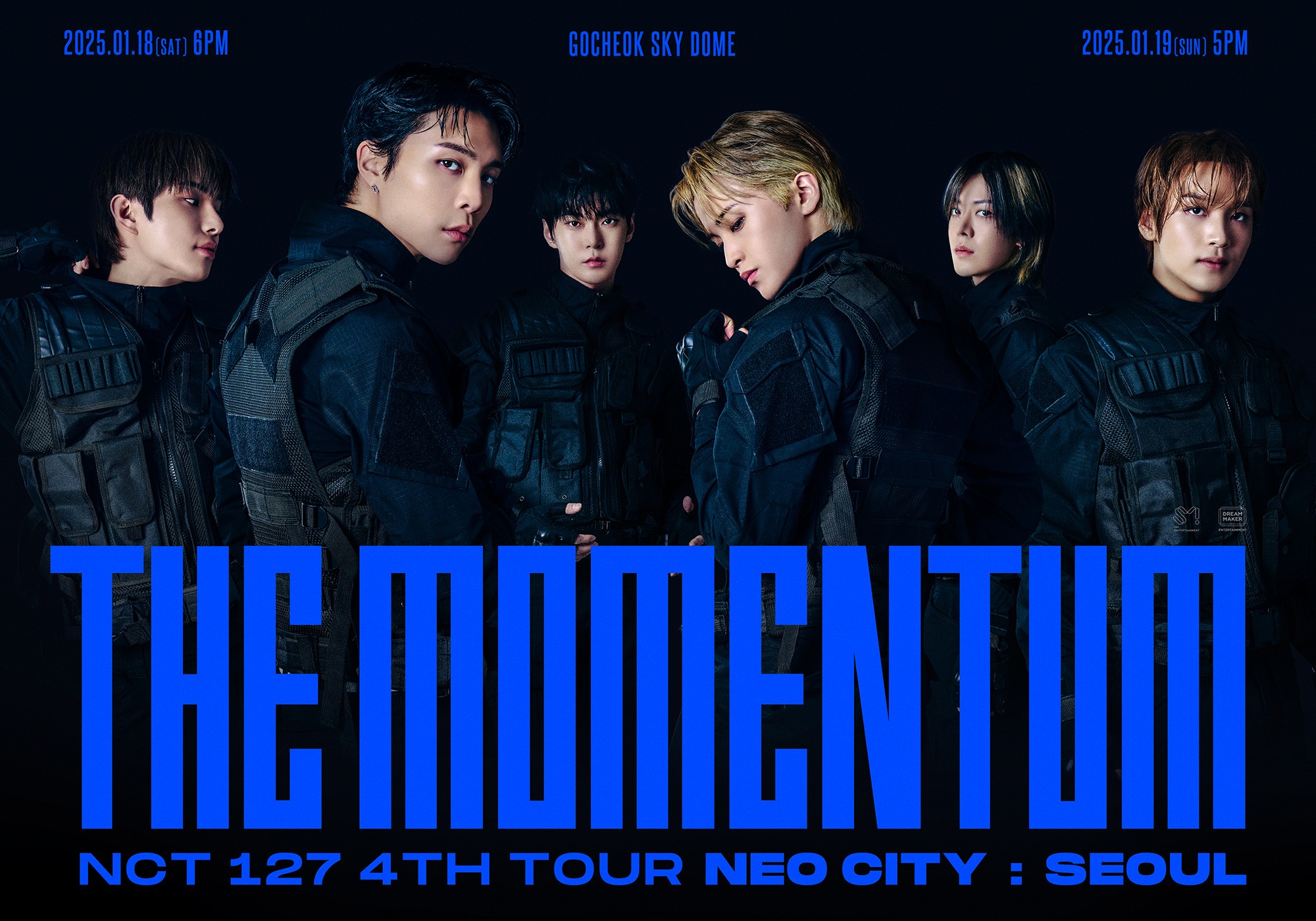 NCT 127, First 6-Member World Tour… Seoul Gocheok Dome Tickets Open