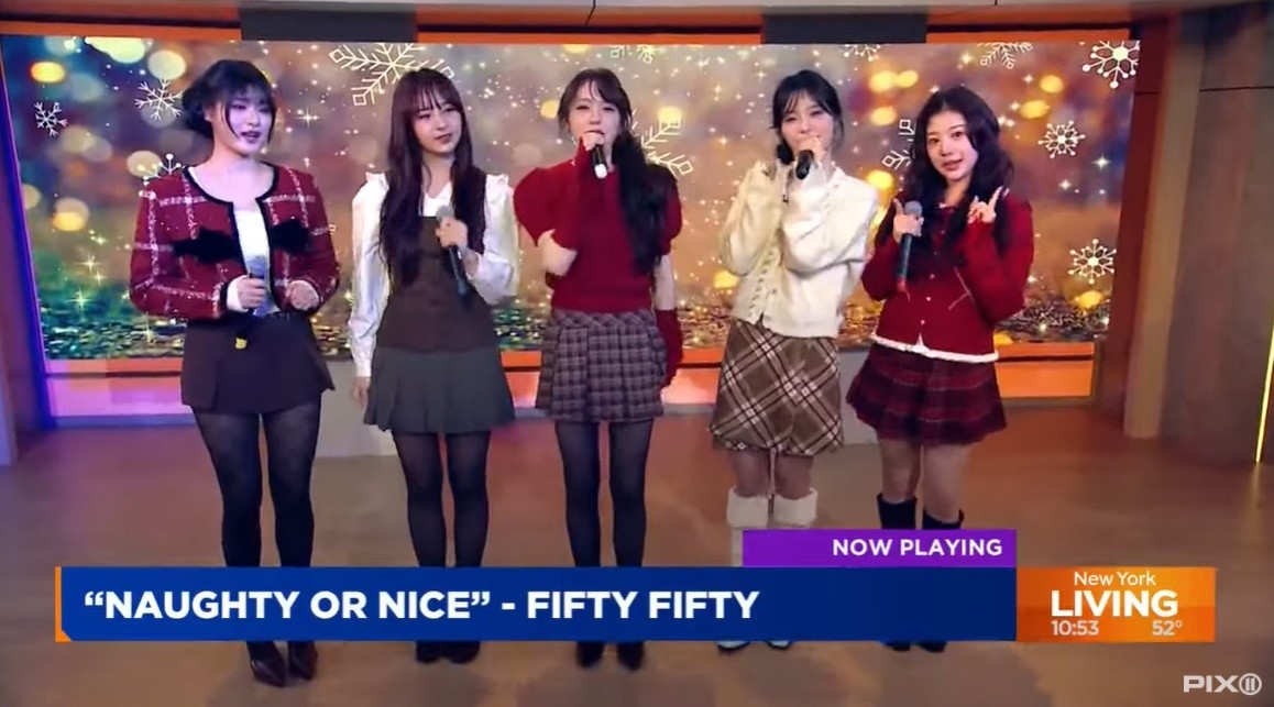 FIFTY FIFTY Appears on US News…K-pop Sensation, Live Acclaim