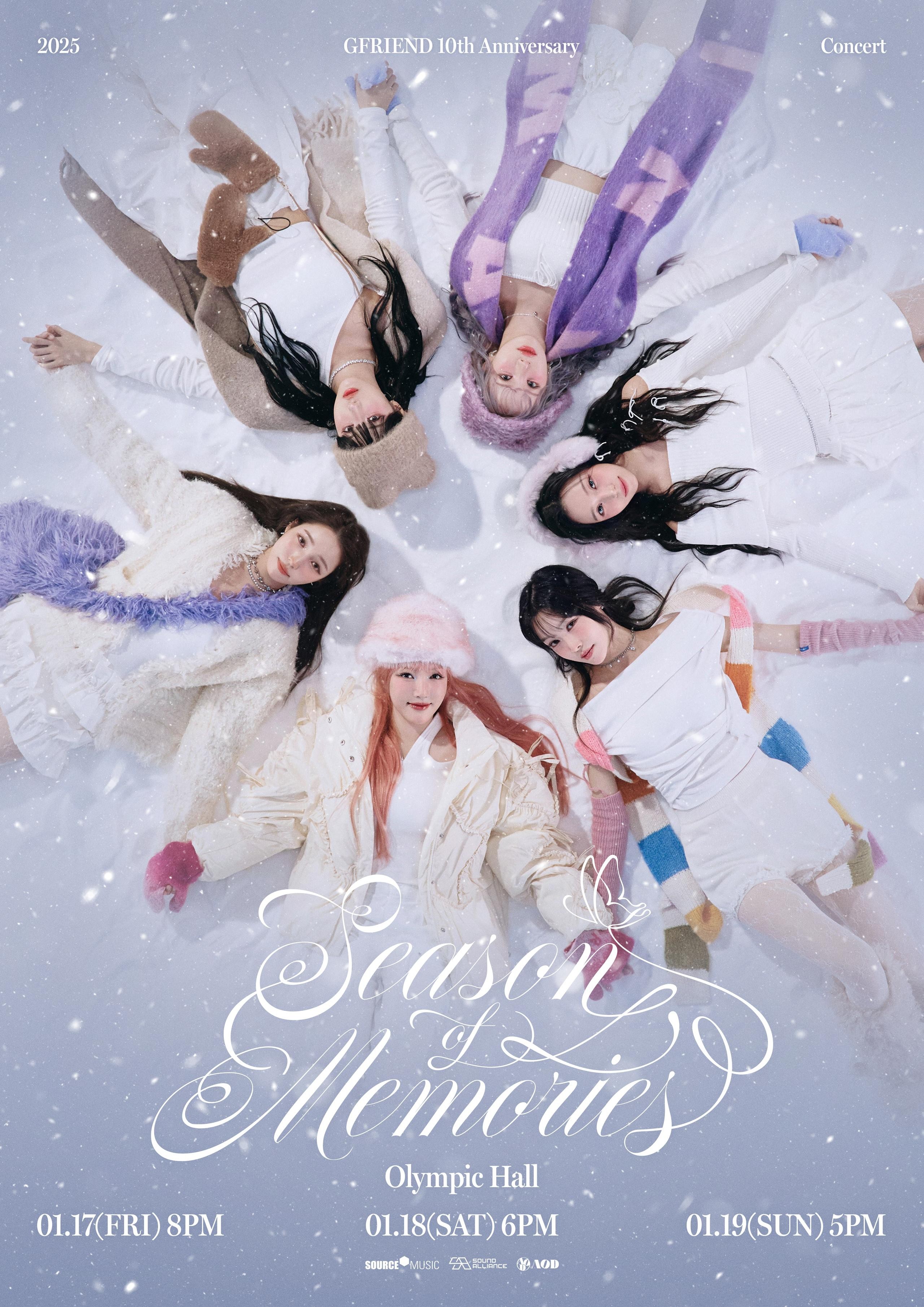 GFRIEND, 10th Anniversary Poster… Ready for a Performance for Buddy