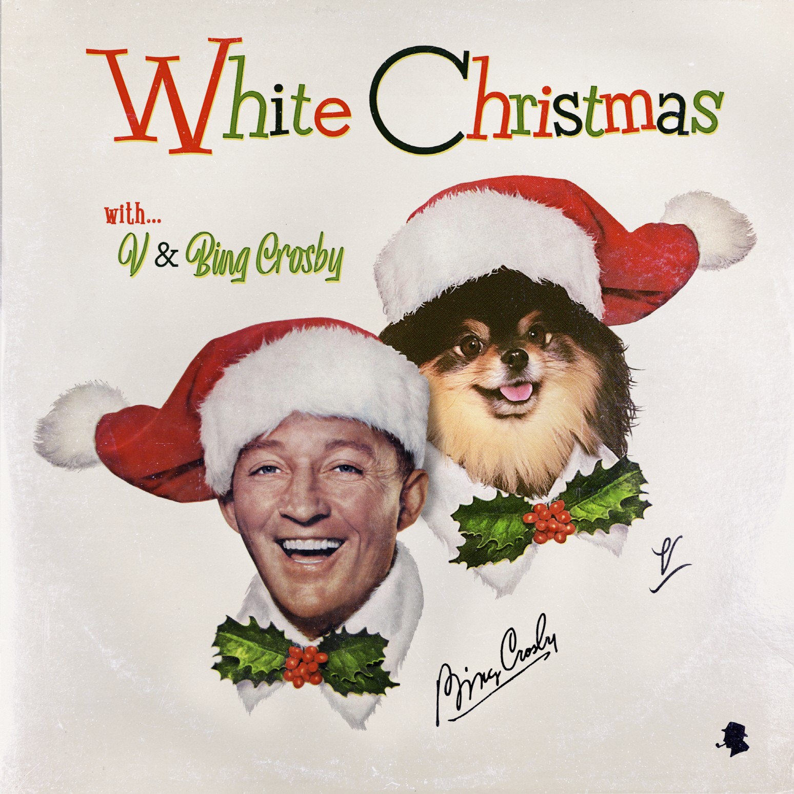 V reinterprets a legendary carol… Duet of ‘White Christmas’