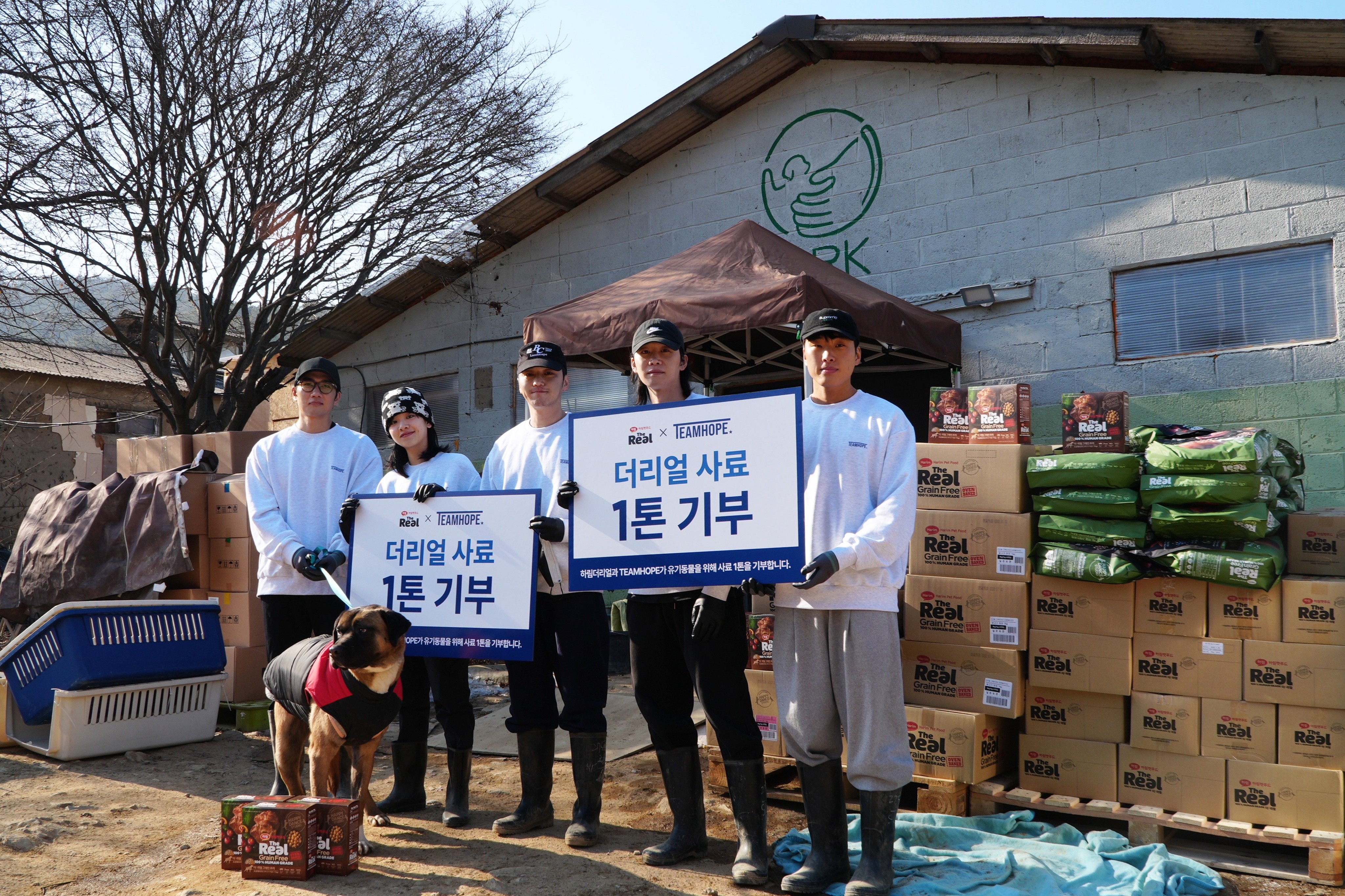 Byun Yo-han, Warm New Year… Volunteer Work at Animal Shelter