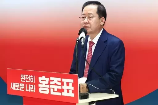 “Hong Joon-pyo, ’30 Years in Politics’… ‘If I’m Not a Presidential Candidate, I Will Retire from Politics'”
