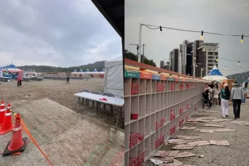 “Paid to Experience Refugee Life”… A Disaster at Busan Ramen Festival with Ratings Plummeting to Below 0