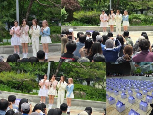 FIFTY FIFTY, Special Fan Love… The Glorious Return Gift for TWICE Shined