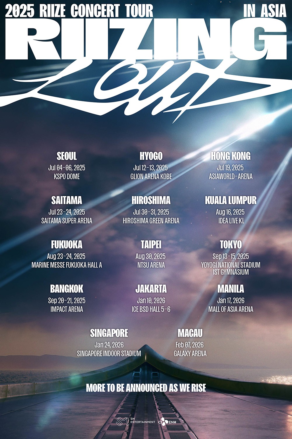 Rise, Dancon Tour Start… “14 Cities, Meeting Breeze”