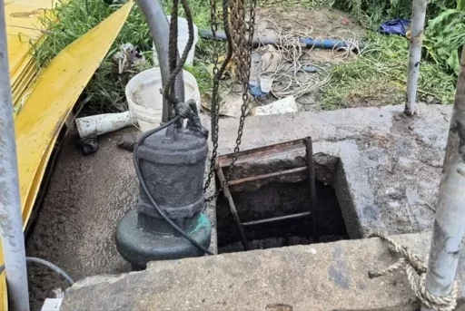 “While Attempting to Take Out Their Mobile Phones…” Workers Fall Into a 2m Deep Sewage Tank