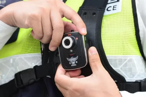 Police officers who bought body cameras with their own money for evidence collection… now the country provides support.