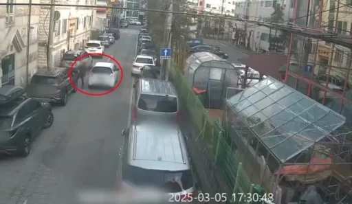 Man in his 50s caught deliberately causing ‘traffic accidents’ to collect insurance payments from vehicles passing through alleyways.