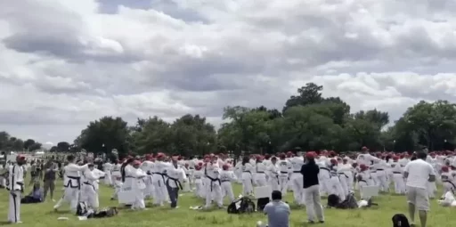 “2000 Taekwondo Cries Echoing from the White House… ‘Responding to Trump’s Request’ (Video)”