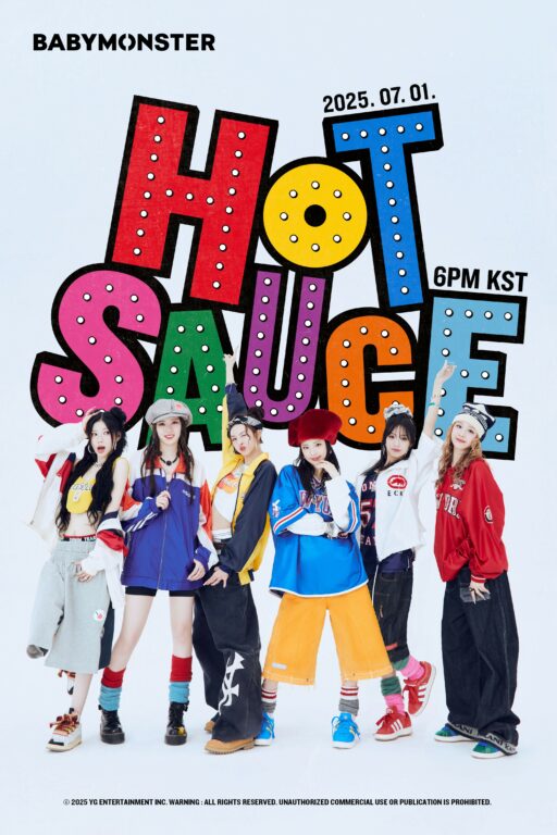 Baby Monster, Comeback on July 1st… ‘Hot Sauce’, a reinterpretation of 80s Hip Hop