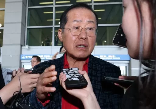 “Comeback” Hong Joon-pyo’s Sharp Criticism of the People’s Power… “Dissolution of the Party is Not Retaliation but the Price for Committed Sins”