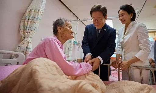 Lee Jae-myung visits Sorokdo Hospital… “I will come back with the President” – A promise kept by First Lady Kim Hye-kyung