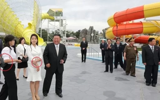 North Korea’s Ri Sol-ju Appears in Public with Gucci Bag After One and a Half Years… Daughter Ju-ae Wears Cartier Watch Worth 30 Million Won