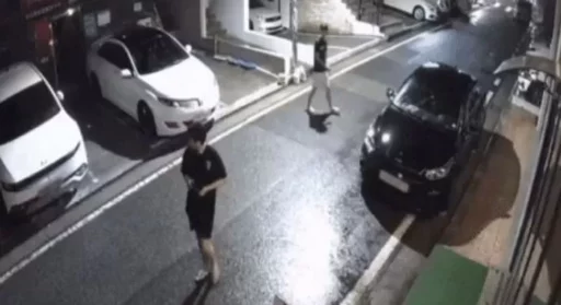 A male student who stole a “wallet” from cars with unlocked doors in a parking lot… captured on CCTV.