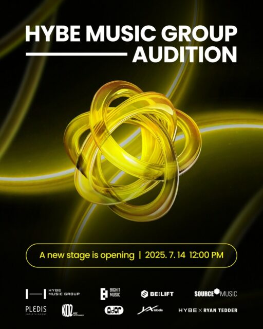 Hybe to Hold Integrated Audition… “8 Labels Will Judge”