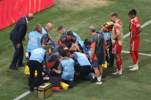 “My leg is completely messed up”… Bayern Munich ace Musiala suffered a serious injury in the match against PSG.