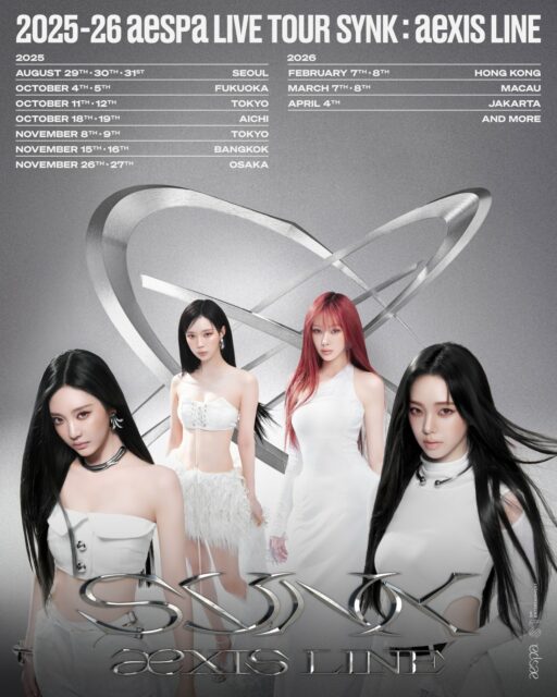 Aespa Teases Asia Tour… “Meeting My in 10 Cities”