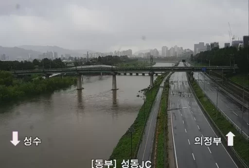 [Breaking News] Eastern Peripheral Road ‘Fully Controlled’ Due to Heavy Rain in the Capital Region