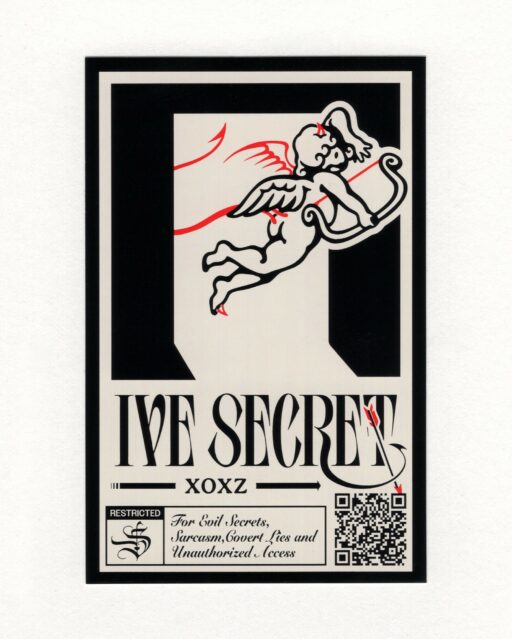 IVE, ‘Secret’ Poster… “Independent, Evil Cupid”