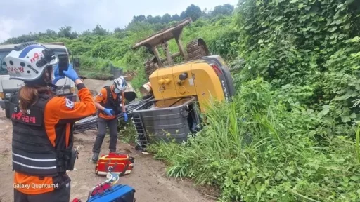 Veteran Excavator Operator Dies at Flood Recovery Site… Family “No One Takes Responsibility” Anger