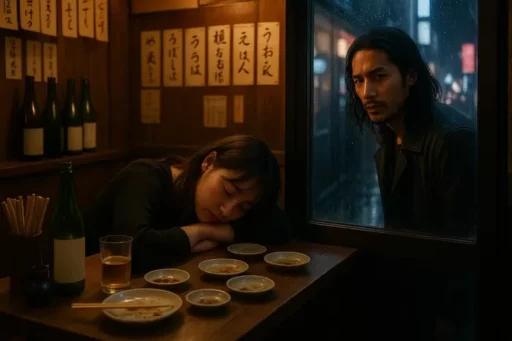 Japanese Pervert Caught After Discovering a Drunk 20-Something Woman Sleeping in an Izakaya… Eventually Arrested by Police